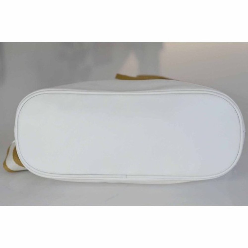 Longchamp Women's White Top Handle Lightweight Crossbody Tote Shoulder Bag - Picture 7 of 11